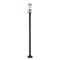 Z-Lite Sana 2 Light Outdoor Post Mounted Fixture, Black And Seedy 592PHMR-567P-BK - alternate 4